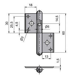   ZÁVĚS okenní 60 P      (100)
