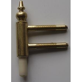   ZÁVĚS dveřní 220 pr.15 dolní díl mosaz *