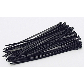   PÁSKY vázací 200x3,6mm 50ks černá*23814