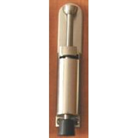   STAVĚČ dveří 150mm oblý nikl broušený*