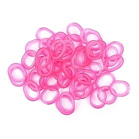   Rozlišovač klíčů RO.ES.TPE růžový [BAL 50ks]