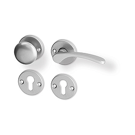   KOVÁNÍ VIOLA R klika+koule PZ Pravá stříbrná *