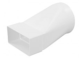  PŘECHODKA CZD 129/220x55mm  Přechodový kus ploch./kul. 0654*