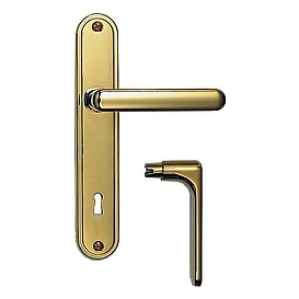   KOVÁNÍ interiérové Exclusive koridor 90mm klíč titan zlatý *