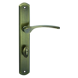   KOVÁNÍ LAURA WC 90mm česaný bronz *