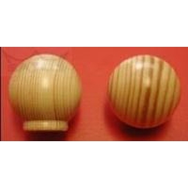   KNOPEK 355 35x36mm  Borovice lakovaná