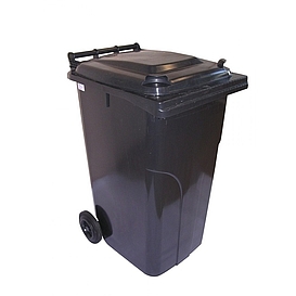   POPELNICE 240l plast  černá