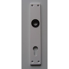   ŠTÍT dveřní K494 FAB 90mm komax bílý