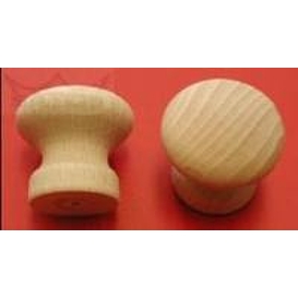   Knopek 307 - Buk smirkovaný 30x29mm
