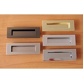   ÚCHYTKA LEONA 76mm zadlabací Ni-satin *