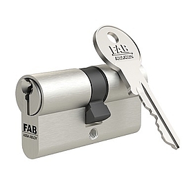  VLOŽKA FAB 2H.00/DNm 40+45 cylindrická Nikl  3 klíče