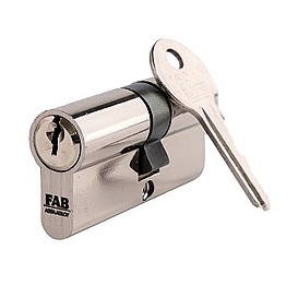   VLOŽKA FAB 1H.00/DNs 30+35 cylindrická 3 klíče Nikl
