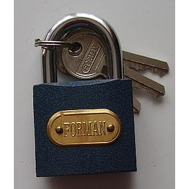   ZÁMEK visací 5064 FE40 (38) (náhr. Ovál) 3 klíče  (6)