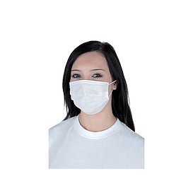   H4071 PP rouška jednorázová třívrstvá skládaná