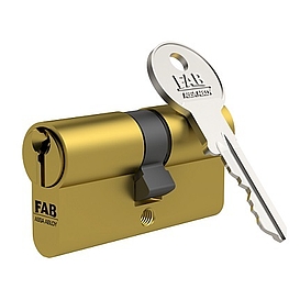   VLOŽKA FAB 2H.00/D 30+35 cylindrická Mosaz  3 klíče